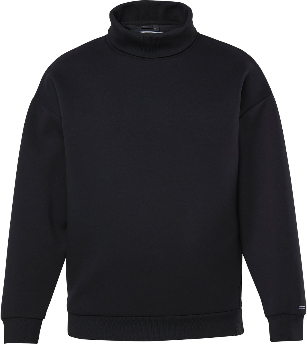 STHUGE - Heren - Scuba-sweatshirt oversized tot 8XL - Zwart - Maat 3XL