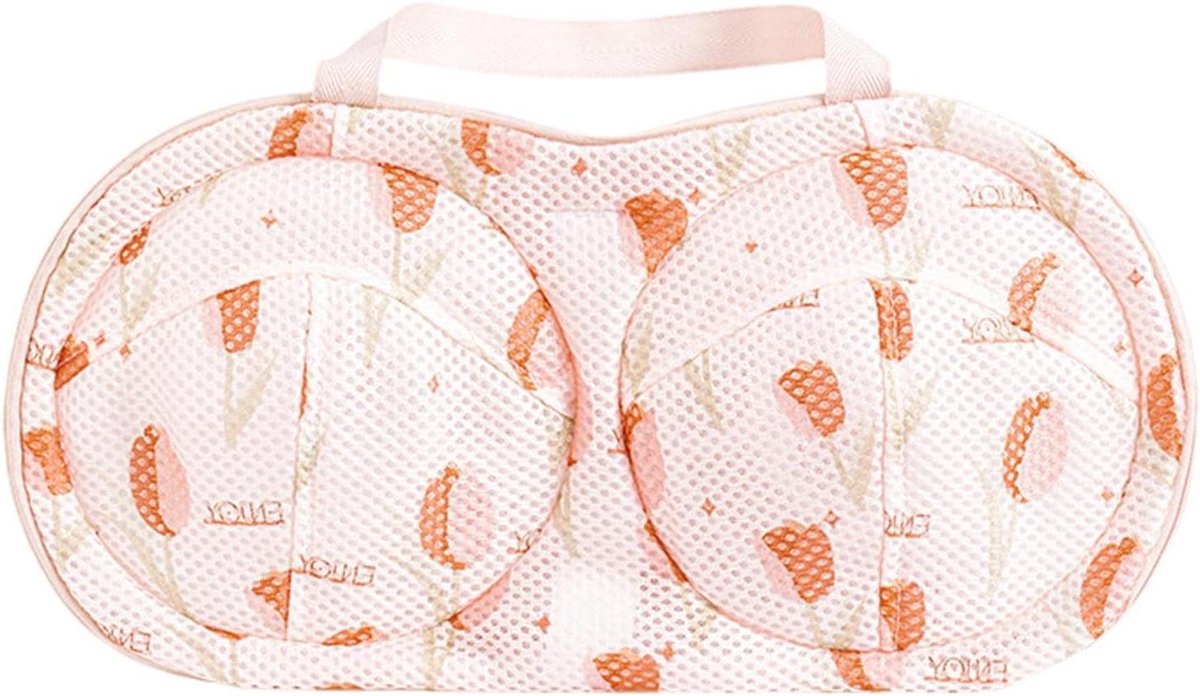 Waszak voor Beha's - Lingerie Wasnet - Fijnwas Beschermen - Verstevigd Ontwerp - 35 x 20 cm - Meerkleurig
