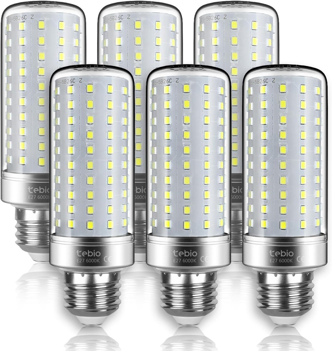 Gloeilampen E27 - Koud Wit - 6 Stuks - 25 W LED Kaarslampen - Voor Huishoudelijk Gebruik
