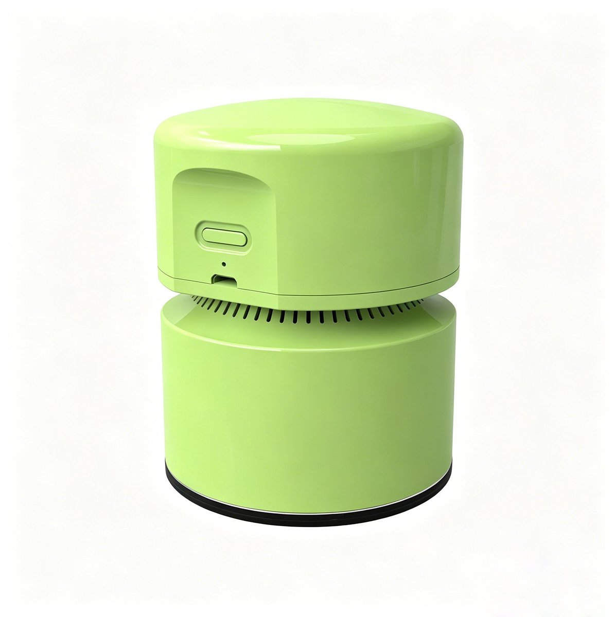 Mini tafelstofzuiger USB oplaadbaar, 360° draaibaar, 120 minuten gebruiksduur met automatische uitschakeling, compacte bureaustofzuiger voor school kantoor thuis, Groen