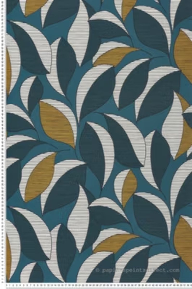 Lutèce – 51210201 – Vinylbehang – Blauw