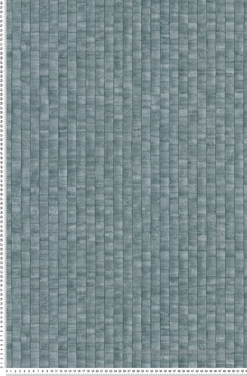 Lutèce – 51251001 – Vliesbehang – Grijs / Blauw