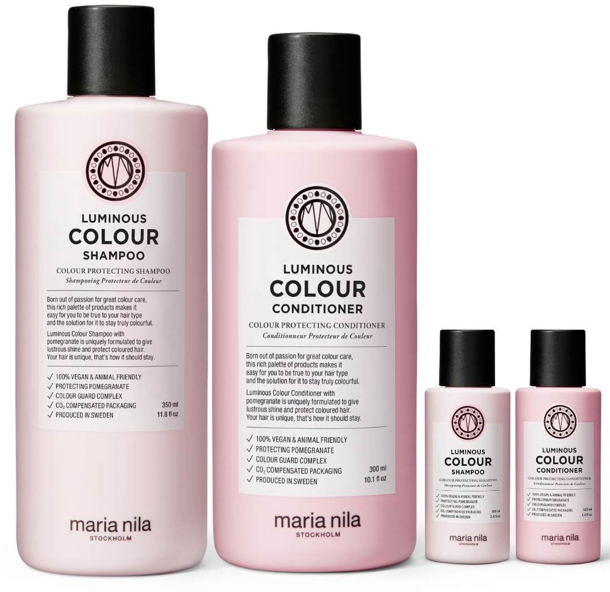 Maria Nila - Luminous Colour Beauty Set - 350+300+100+100ml