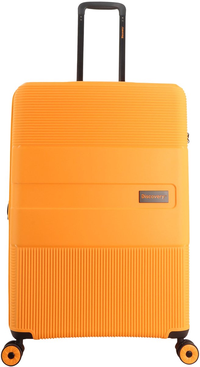 Discovery Trails Harde Koffer / Trolley / Reiskoffer - 112 Liter Large - Oranje - Oranje / Large