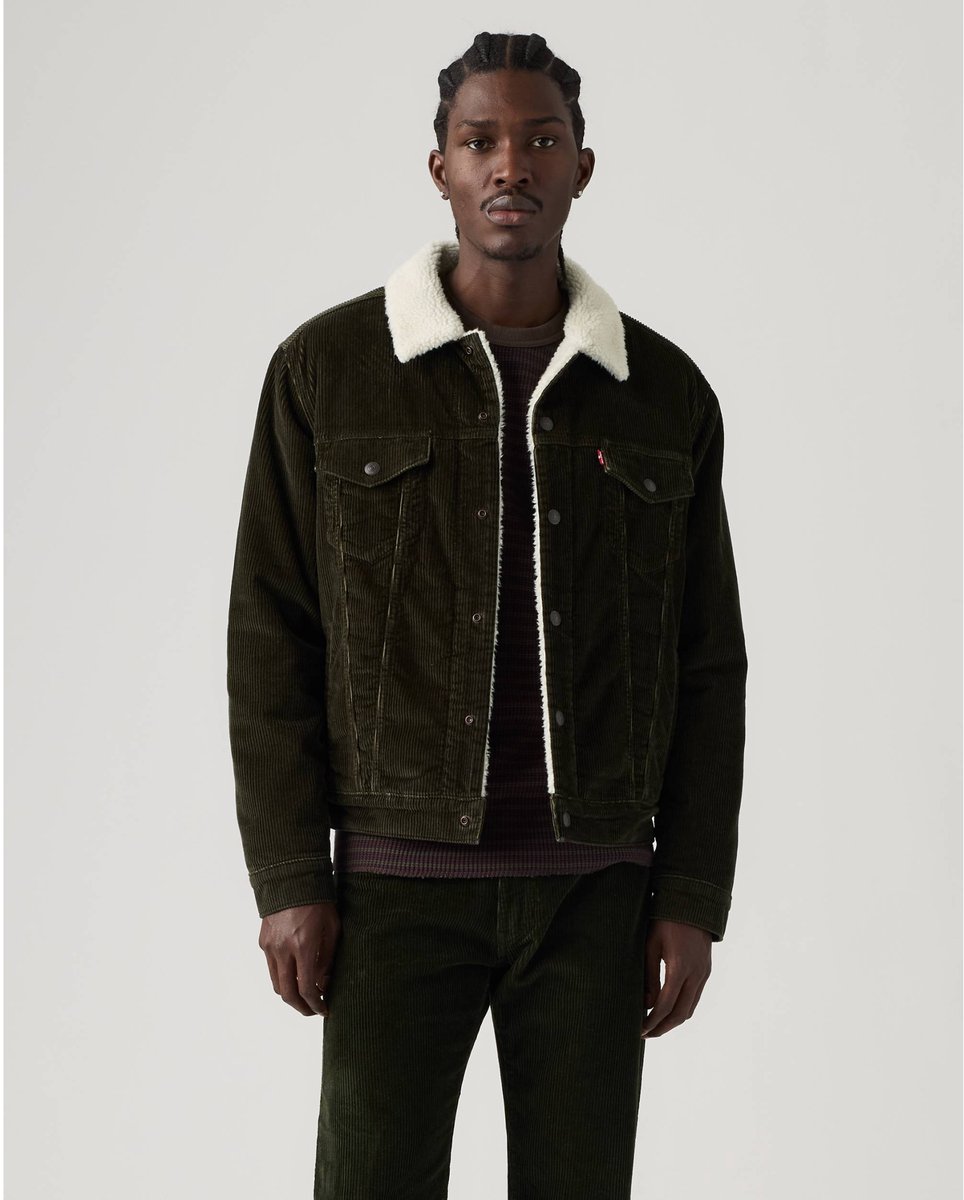 Levi’s Type 3 Sherpa Trucker-jas Zwart