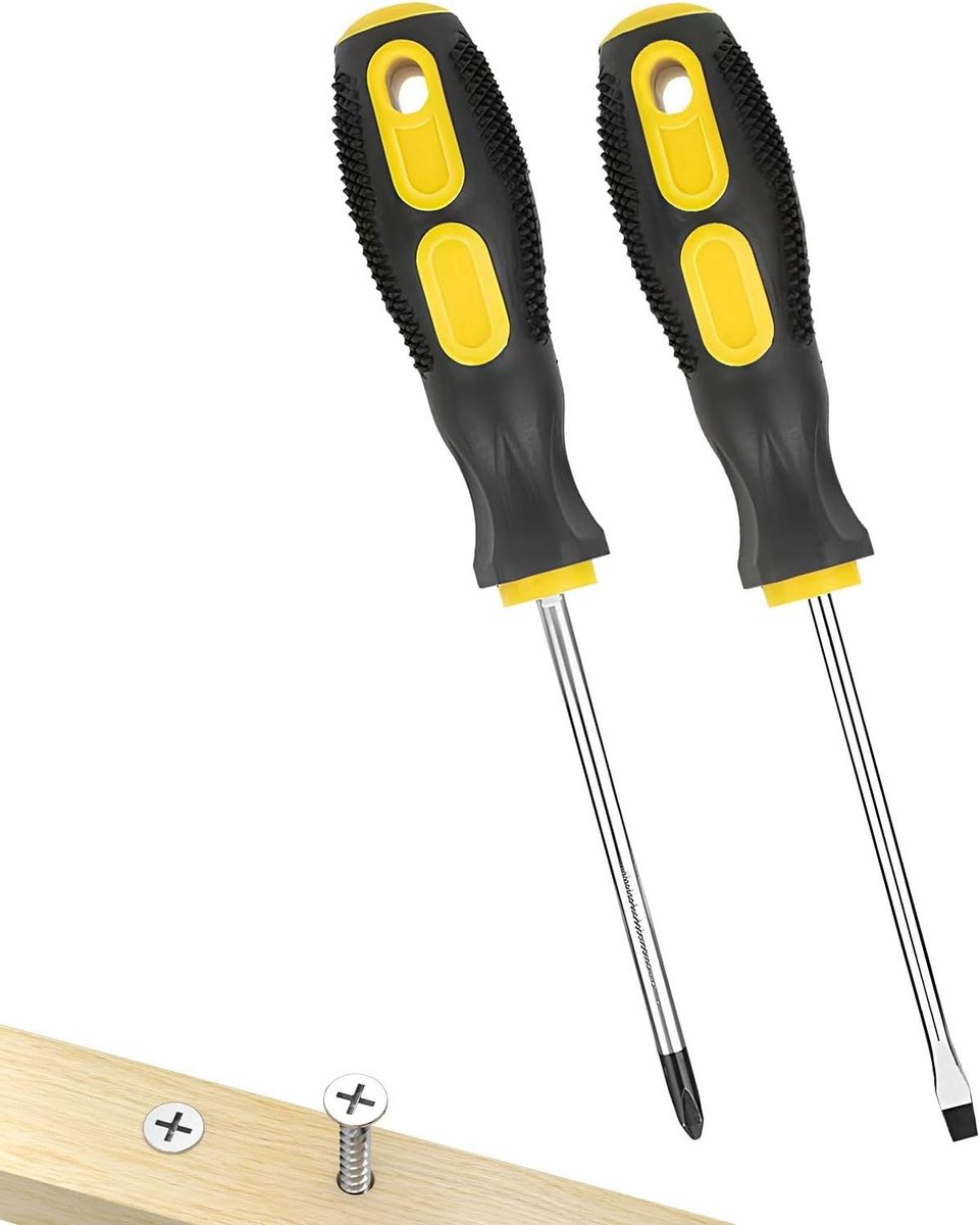 Schroevendraaierset 2-delig - Precisiegereedschapset Verstelbaar - Elektronica Reparatie - Geïntegreerde Magneet - Compact Opbergontwerp - Niet gespecificeerd