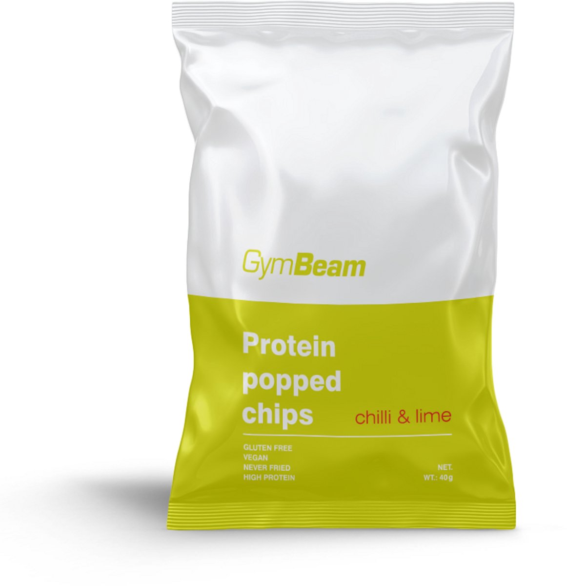 GymBeam Eiwitchips 40 g chilli and lime