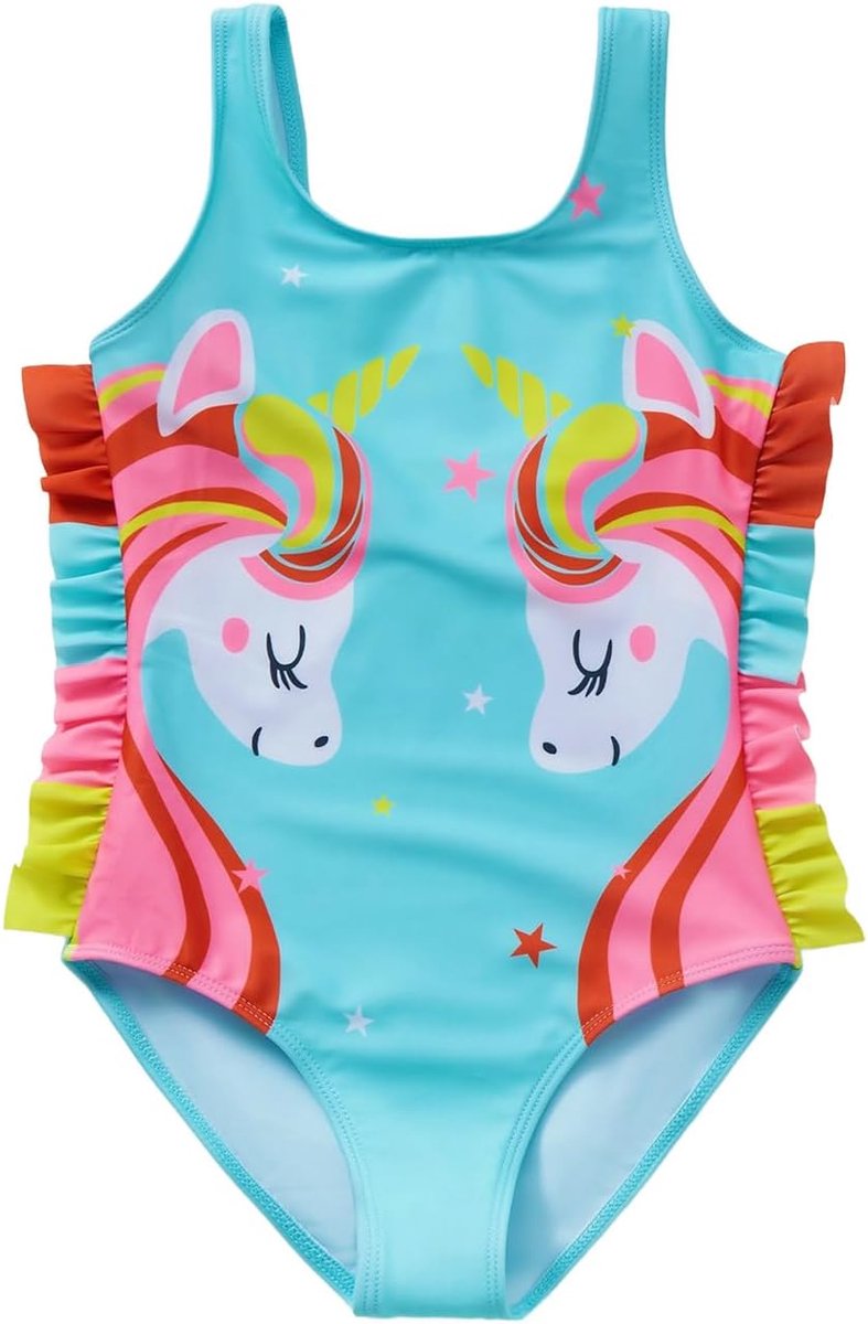 Badpak voor meisjes, eendelig badpak voor meisjes, schattig badpak
