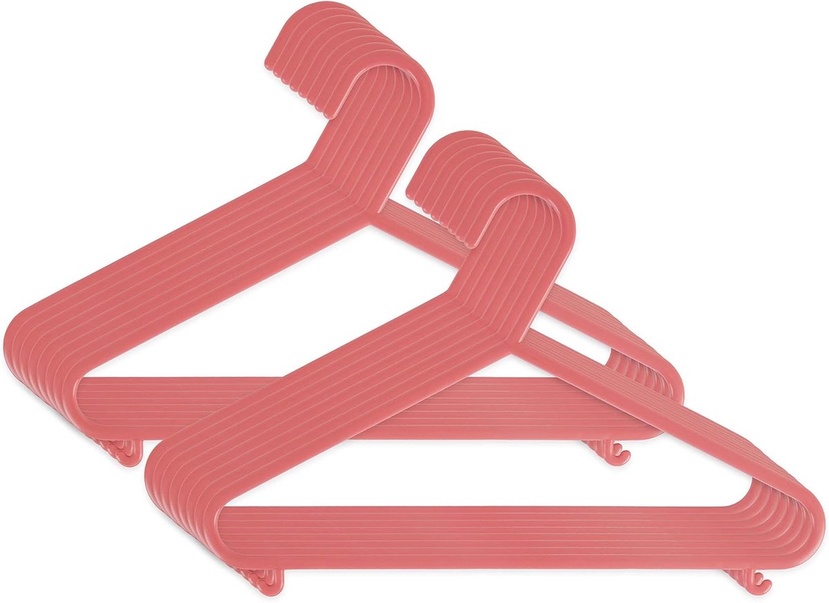 Kleerhangers voor Kinderen en Baby's - 16 Stuks Roze Lengte ca. 30 cm