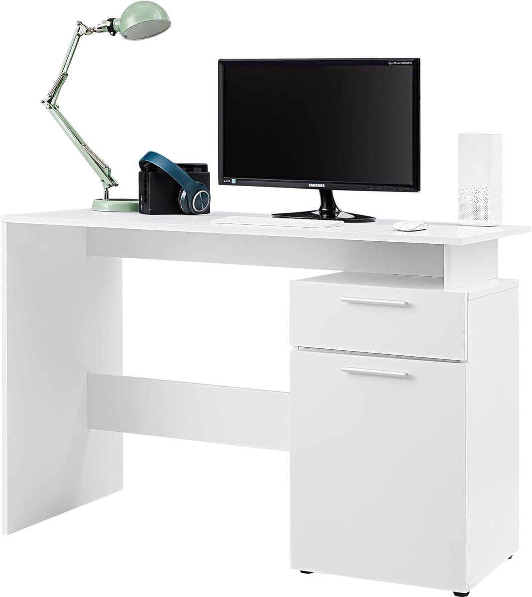 bureau - computertafel - bureau - bureau - 110 x 75 x 53 cm - wit
