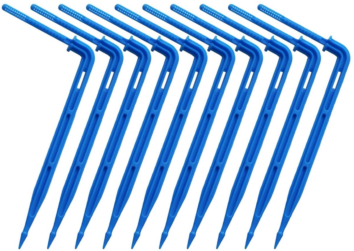 SnelShoppen - Solar Tuin Bewateringssysteem met 12 Timerstanden en Watertekort Bescherming, 20 m Slang en 20 Druppelaars voor Tuin, Balkon Planten, Po