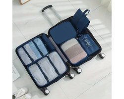Packing Cubes Set 7-delig - Lichtgewicht Nylon - Ademend Mesh - Perfect voor georganiseerd reizen - Thijox