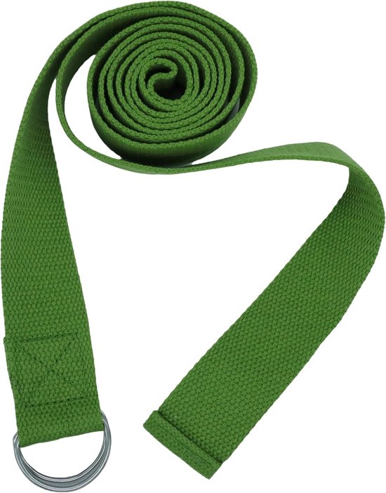 Thijox - Set van 2 yoga-blokken met hoge dichtheid en yoga-D-ring, katoenen stretchband, ideaal voor hot yoga, kleur naar keuze, perfect voor beginner van Thijox — afbeelding 4