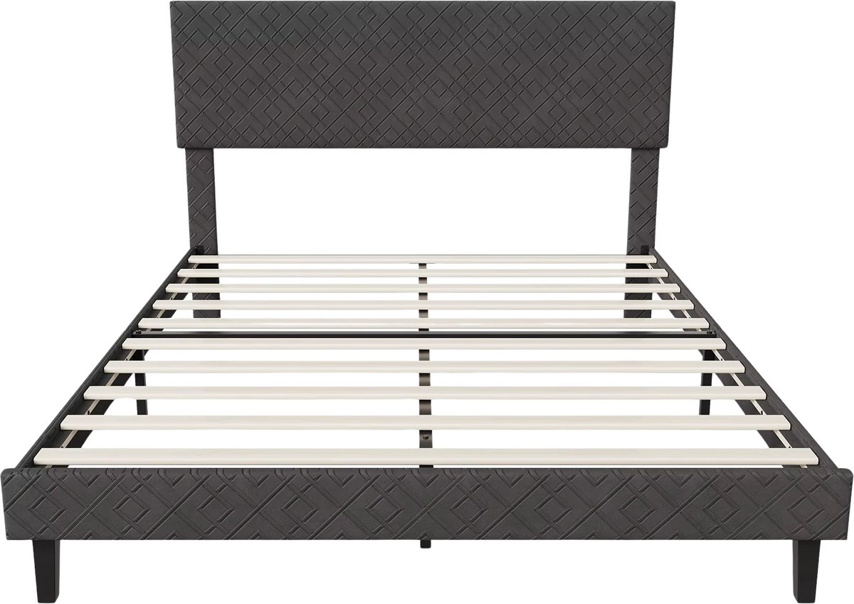 Pocketvering Matras 160x200 cm Grijs - Comfort Matras met Optimale Ondersteuning