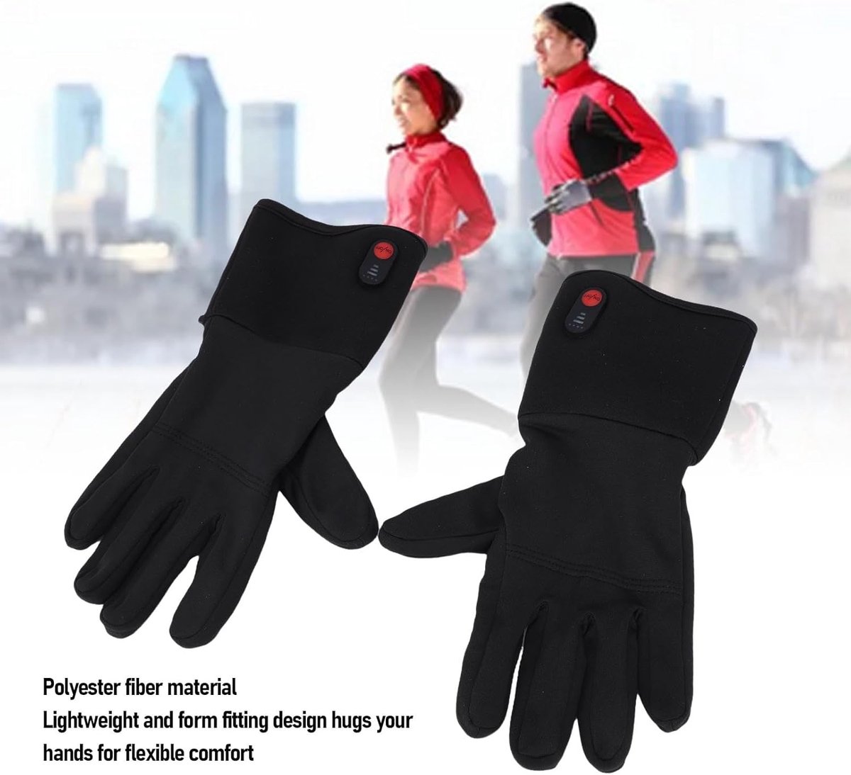 Verwarmde Handschoenen - Elektrische Handschoenen - Winterse Buitenactiviteiten - Snelle Handverwarming - 31 x 13 x 6 cm - Zwart — cadeau in Sport & Outdoor - foto 4