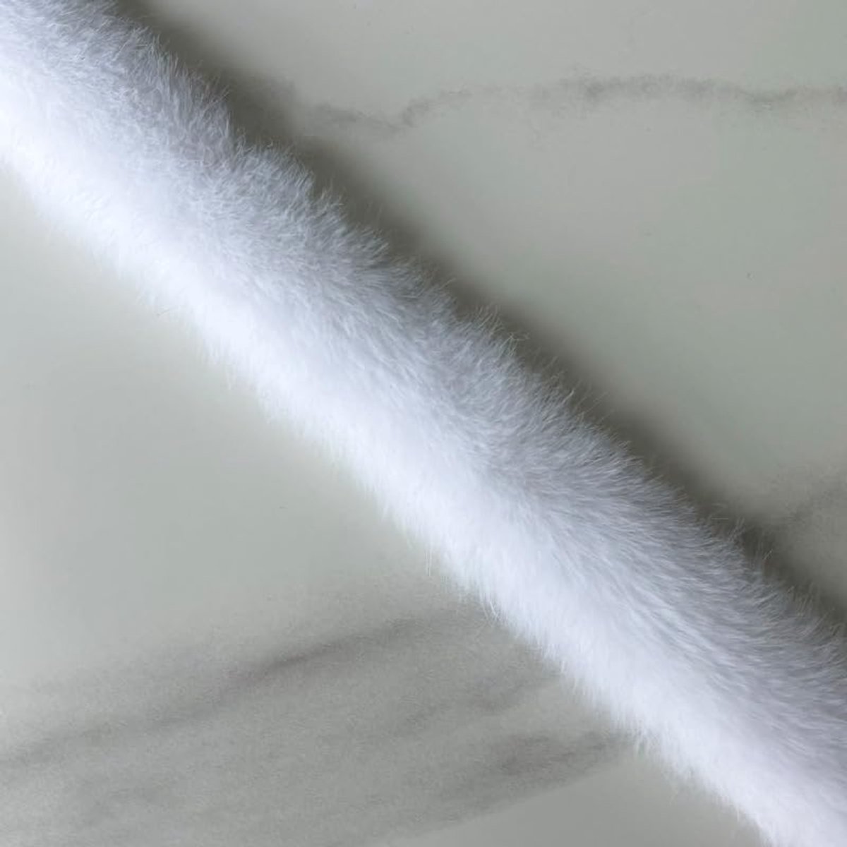 Rand van kunstbont, 1 cm breed, pluche, kunstbont, per meter, decoratief lint om te naaien, kostuums, handwerk