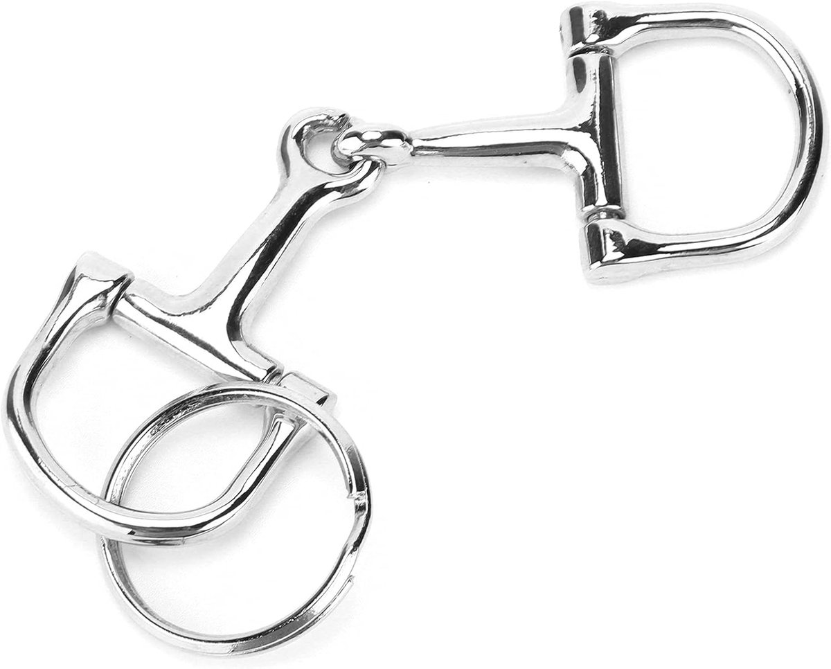 D-vormige sleutelhanger voor paardenliefhebbers