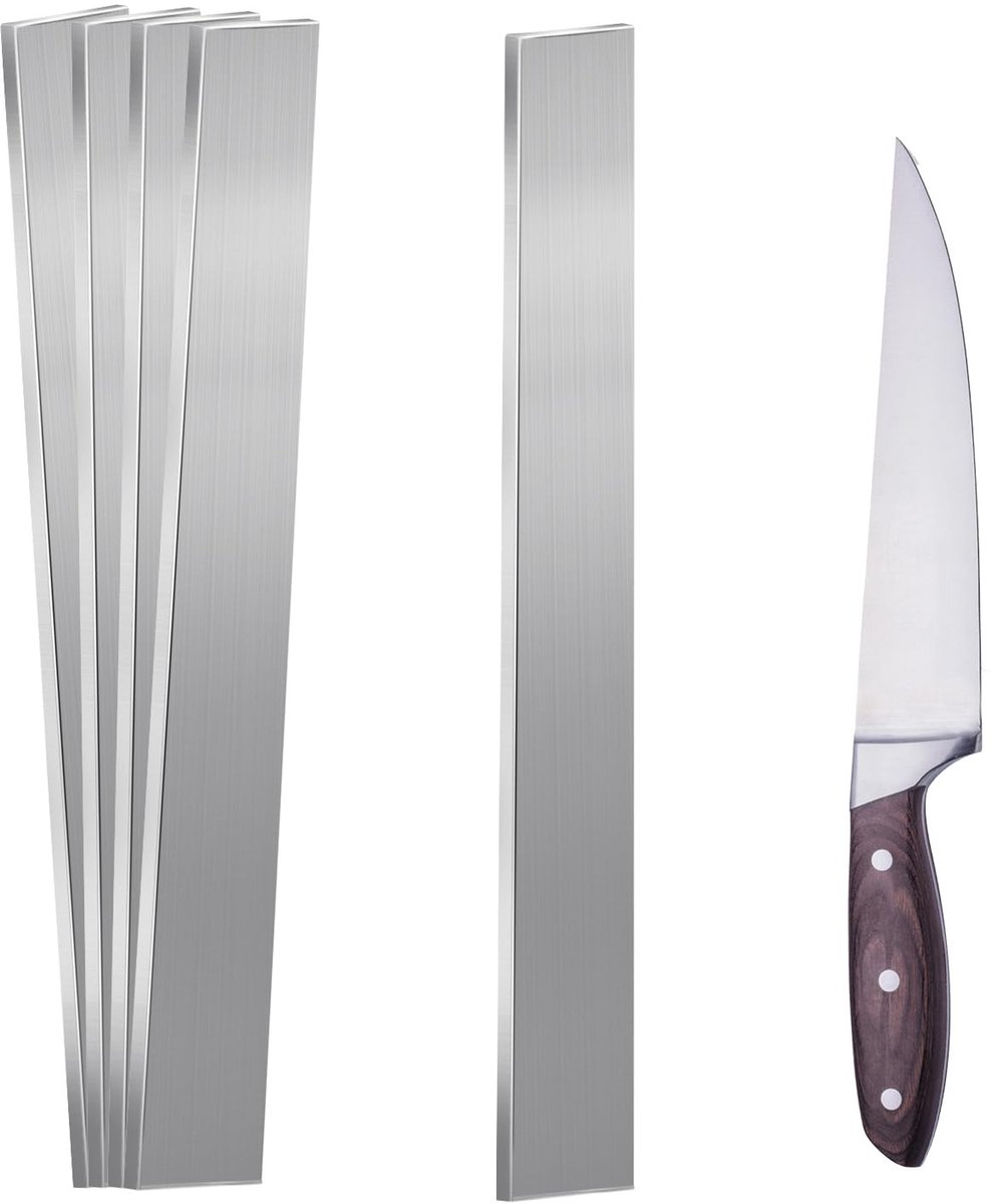 Omgoods - Set van 5 Stalen Staven voor Mes maken 1095 Hoog Koolstofstaal