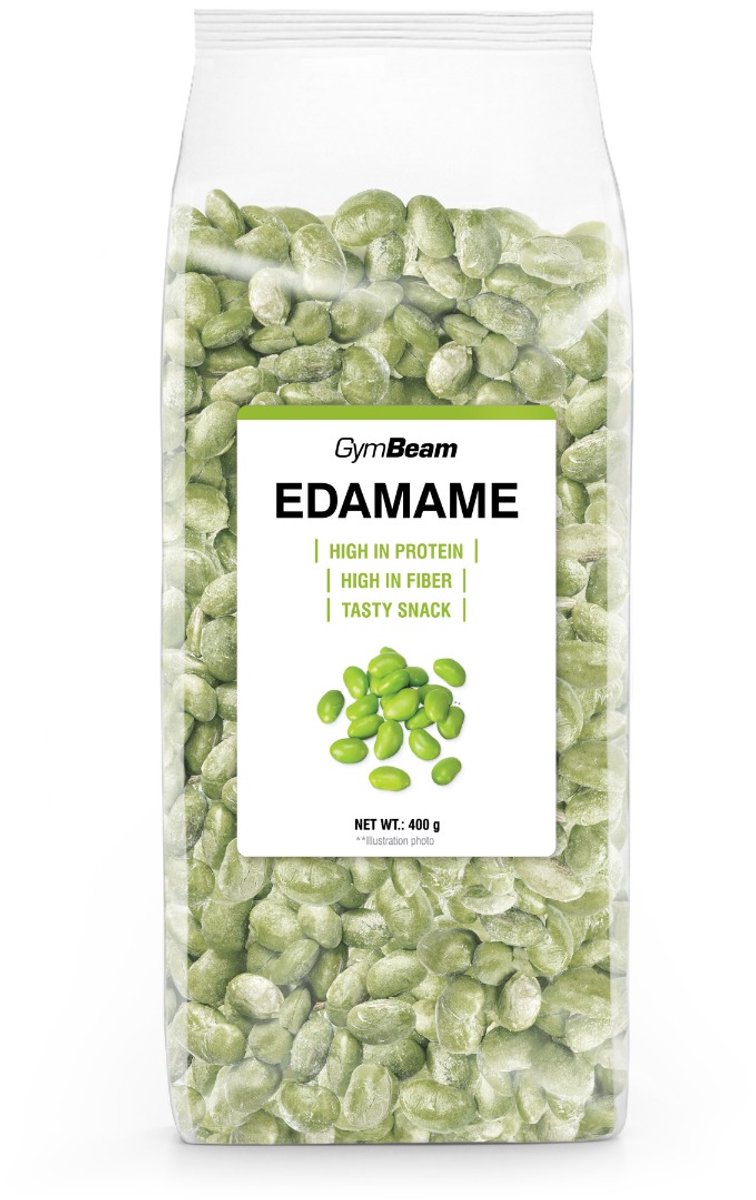 GymBeam Edamame Geroosterde Gezouten Sojabonen 400 g