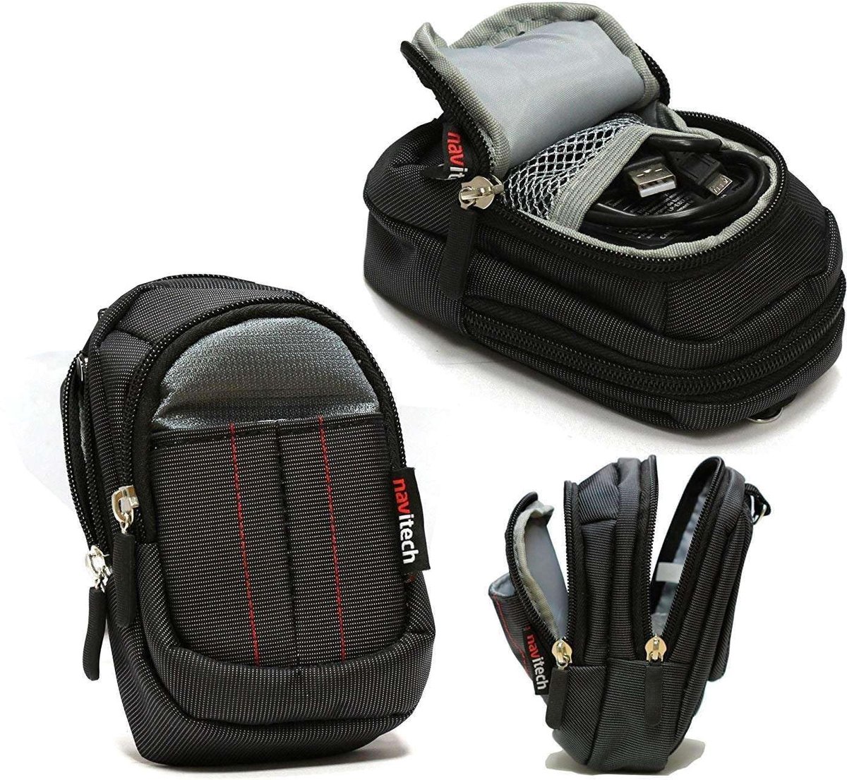 Omgoods - Zwarte cameratas voor DC-TZ99E-S