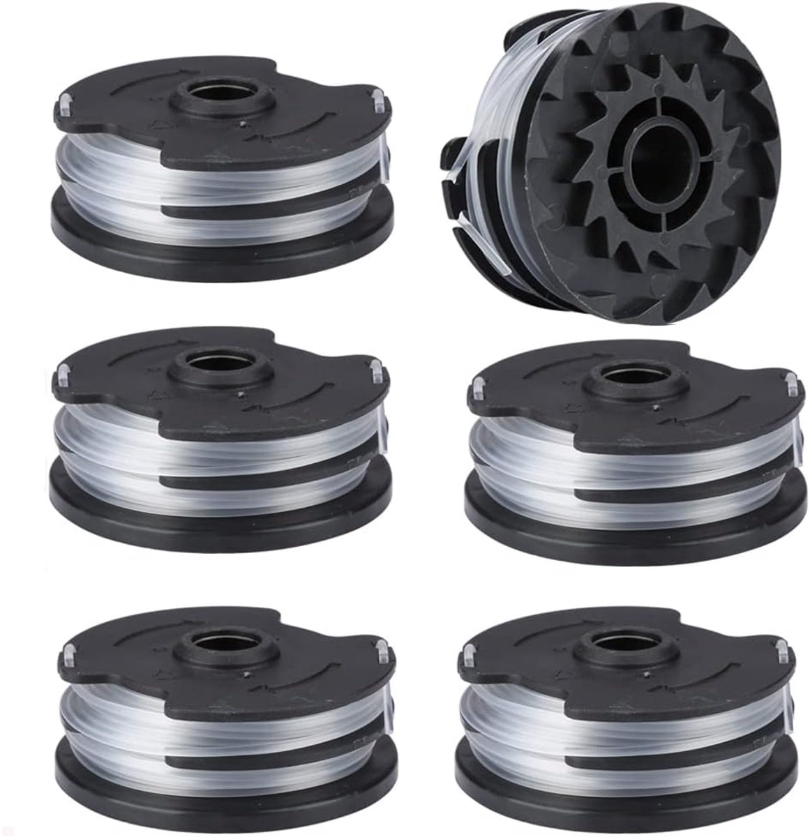 Spoelen vervanging voor Parkside LIDL batterij PRTA 20-Li C3 A1 B2 PRT 550 A1 A3 PRT 300 A1 (Pack van 6)