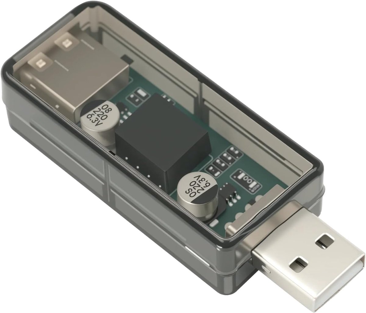 Isolator Module, USB naar USB Digitaal Audio Signaal Isolator Module met ADuM3160 Chip met OC-bescherming, ondersteunt 12 Mbit/s, 5 Mbit/s, USB-spanningsisolatorplaat