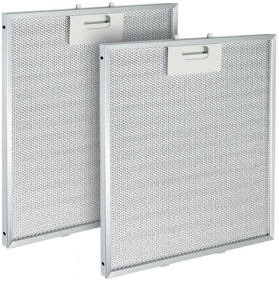 Omgoods - 2 Stuks Aluminium Vetfilters voor Afzuigkap - Made in Italy