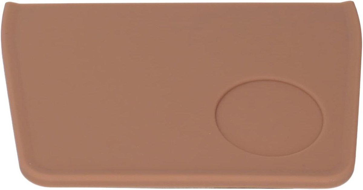 Koffie Tamper Mat - Aanstampkussen Koffie - Koffie Zetten - Voedselkwaliteit Siliconen - 20.7 cm - Bruin