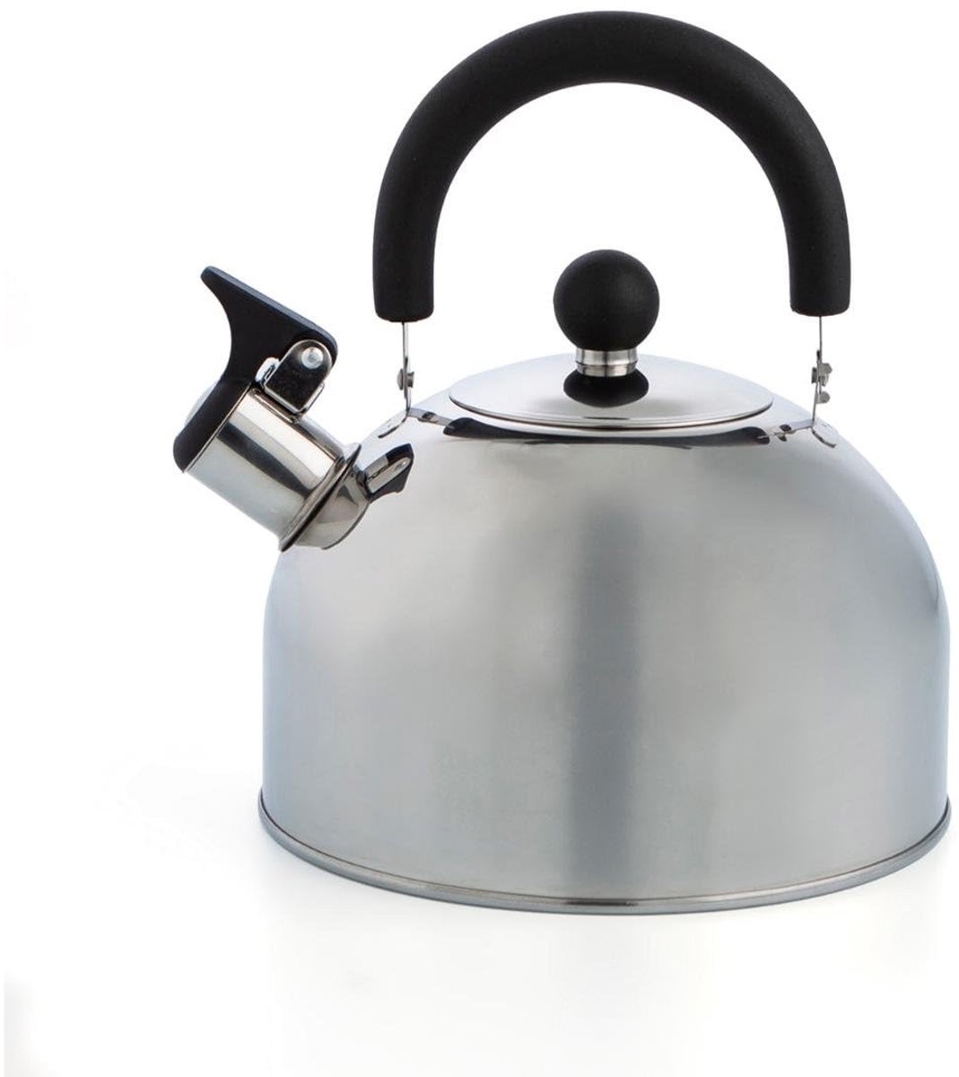 SnelShoppen - Waterkoker 2 liter Roestvrij Staal - Geschikt voor Inductie & Glaskeramiek - Stijlvolle Kookaccessoire voor Keuken, Camping & Feest