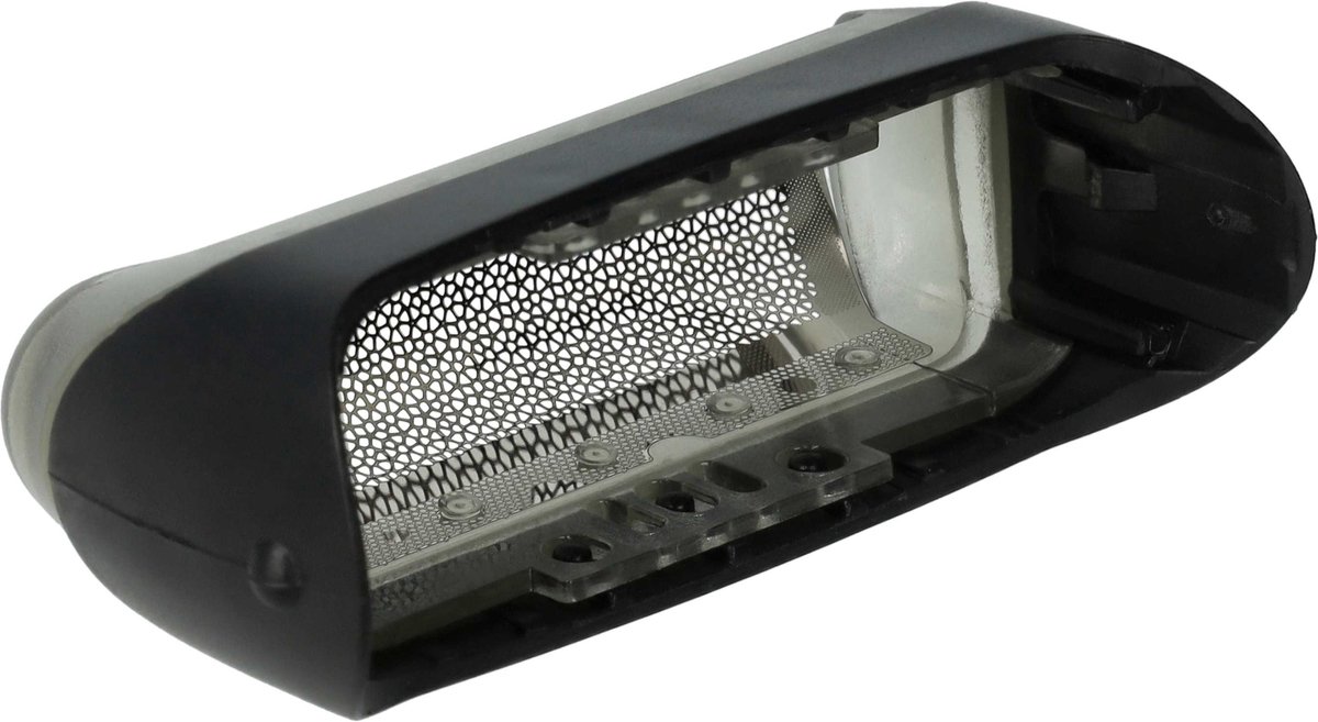 vhbw 2x scheerfolie, compatibel met Braun 180, 190, 170, 1715, 1735, 190s-1, 1775, 2338, 170s-1, 2000, 190s elektrisch scheerapparaat + frame, zwart/zilver