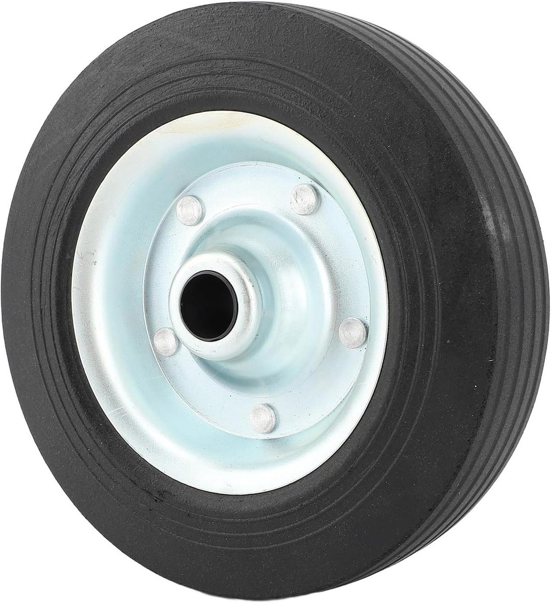 Aanhangerkrik Wiel - Disselkrik Wiel - Aanhanger Manoeuvreren - 1100 Lbs Capaciteit - 8 Inch - Zwart