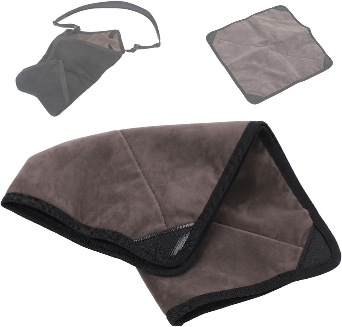 Wrap Doek, 50×50cm/40×40cm Flanel Grijs Verstelbare Beschermende Dslr