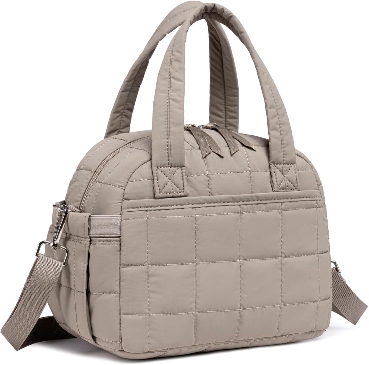 geïsoleerde lunchbox vrouwen herbruikbare lunchtas corduroy lunch tote handtassen lekvrije thermische koeler lunch geval grote capaciteit (grijs violet)