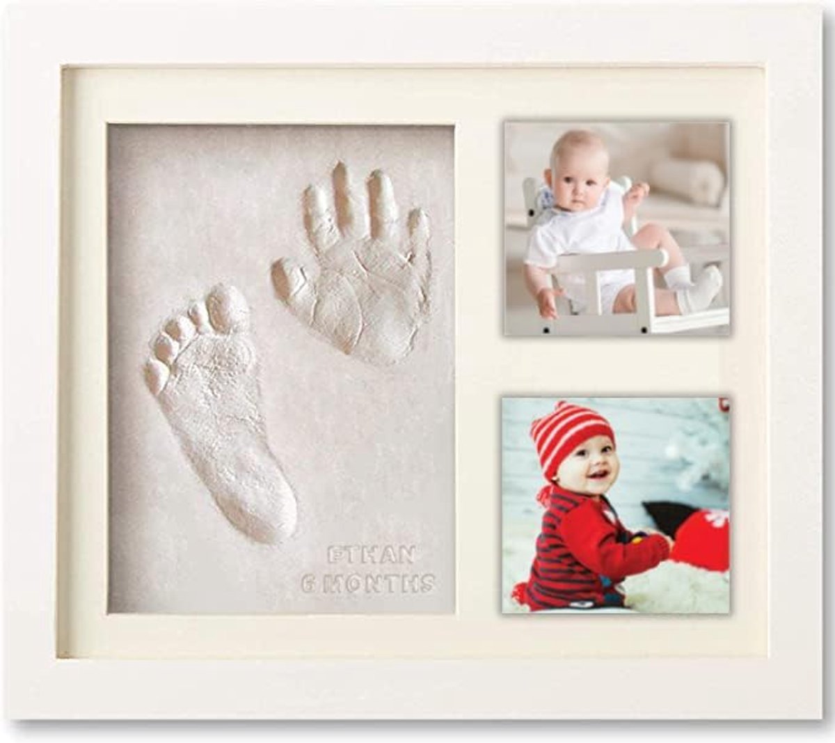 5e generatie fotolijstjes, hand- en voetafdrukken, set van zachte