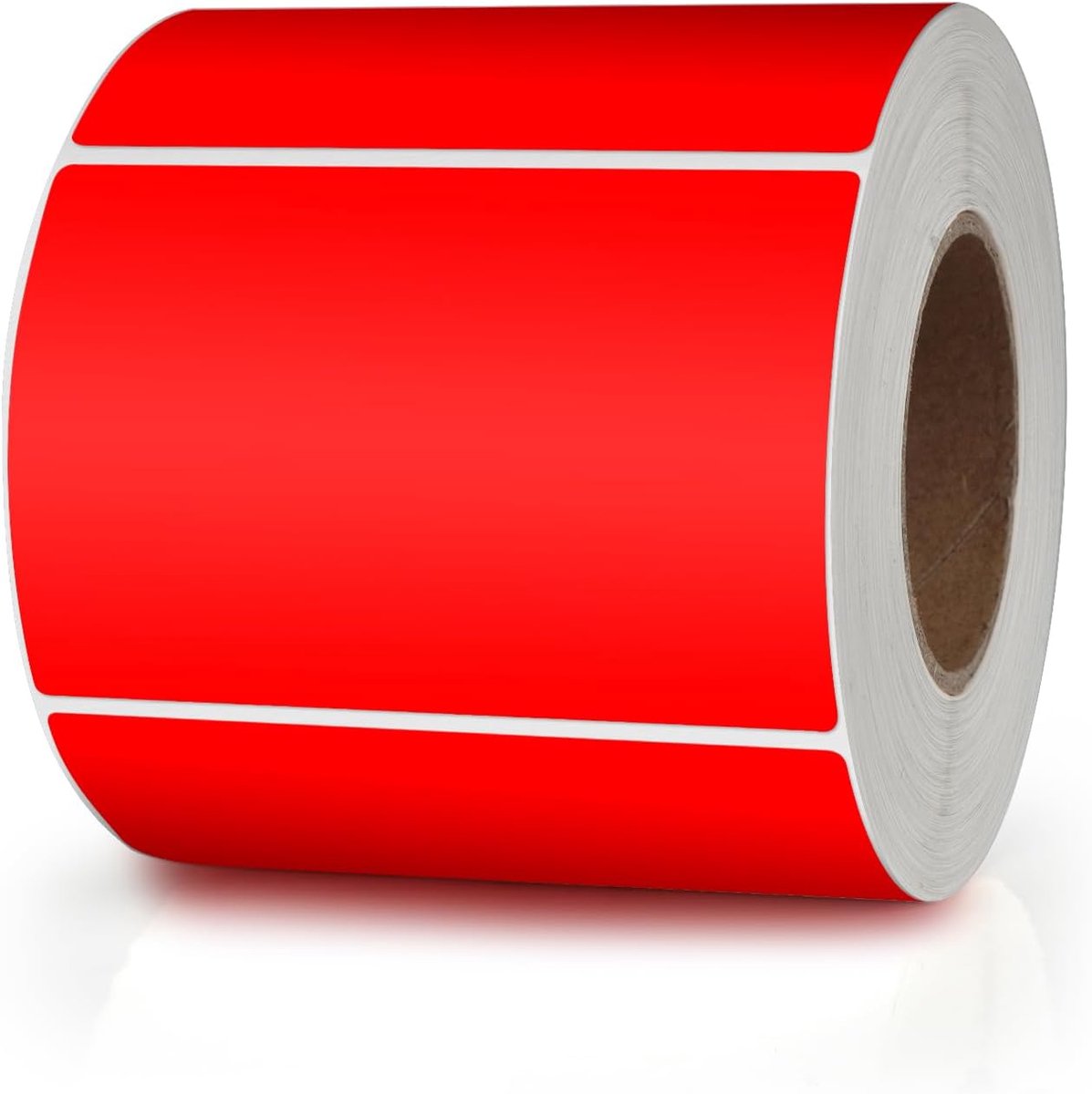 rechthoekige stickers, 76 x 50 mm, kleurcodering, zelfklevende