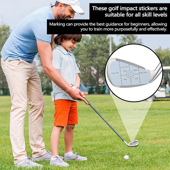 200 stuks Golf Impact voor ijzer, herbruikbare vooruitziende golfclub — afbeelding 4