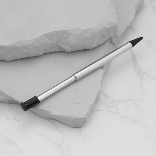 5 stuks uitschuifbare metalen stylus compatibel met Nintendo 3Ds — afbeelding 4