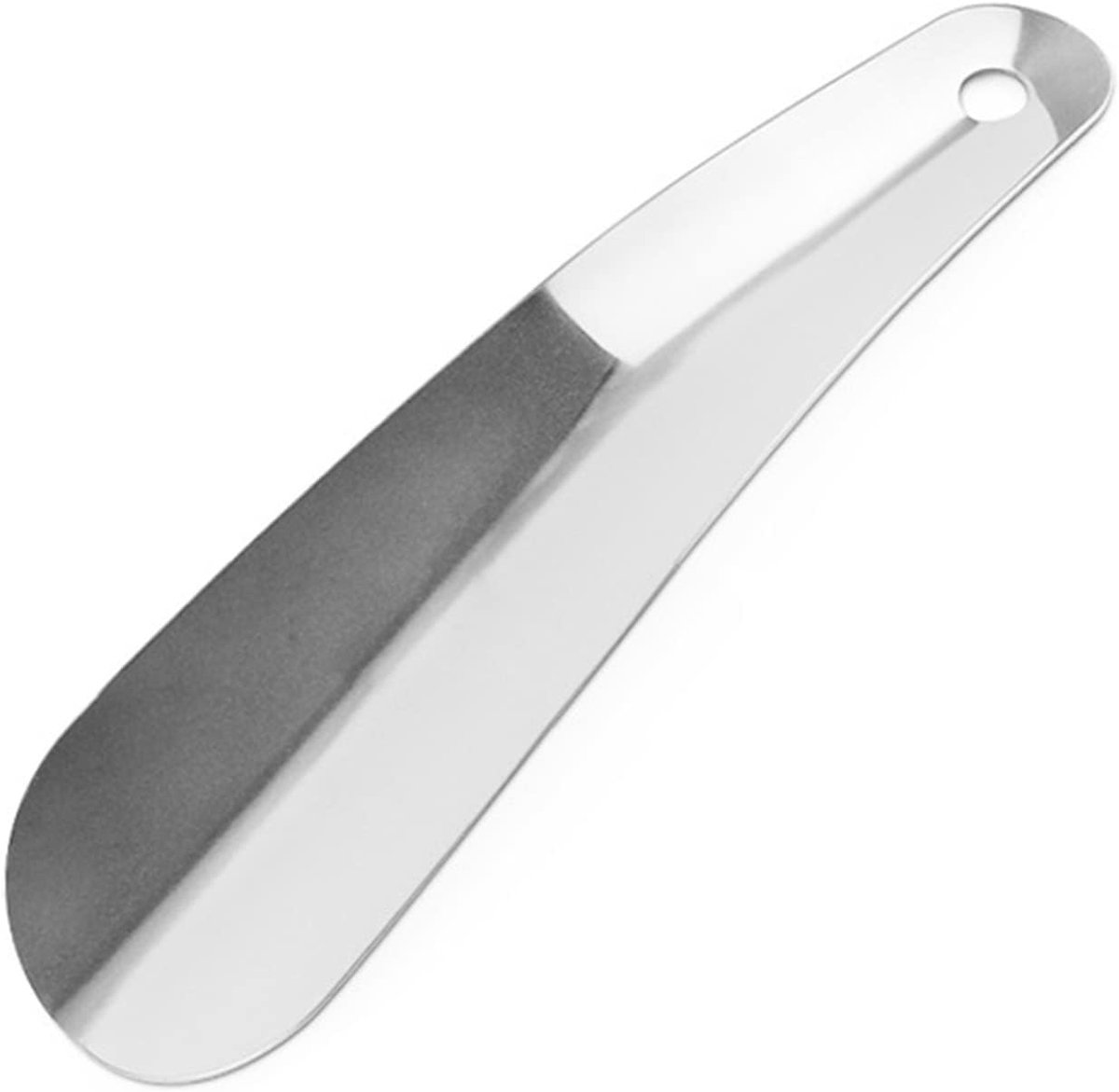 Schoenlepel, 16 cm, roestvrij staal, zeer stabiel, met ophanggat