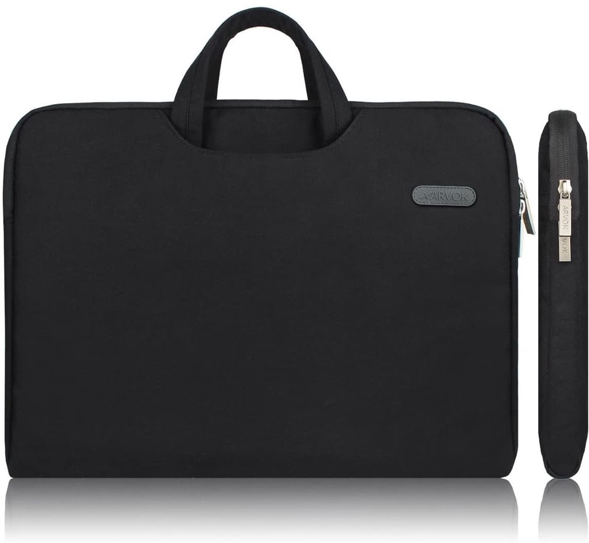 Omgoods - Waterdichte canvas laptop sleeve met handvat