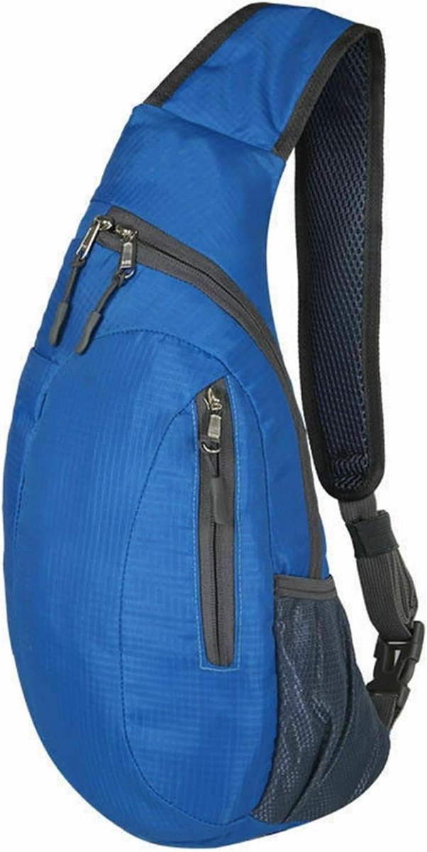 Borsttas Heren Dames - Schoudertas Crossbody - Outdoor Sport - Waterdicht en Scheurbestendig - 19 x 14 x 42 cm