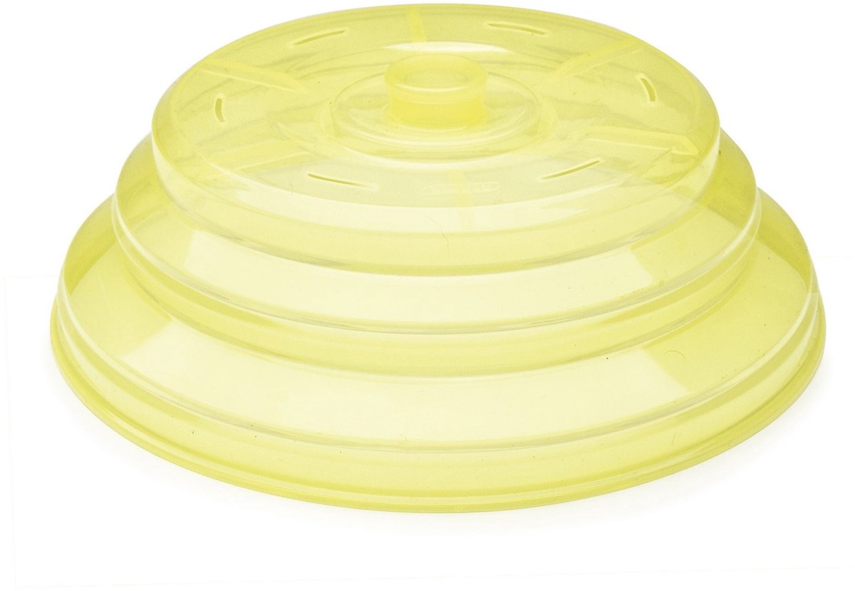 Omgoods - Prisma Magnetron Deksel - Vouwbaar Silicone in Zwart/Zilver