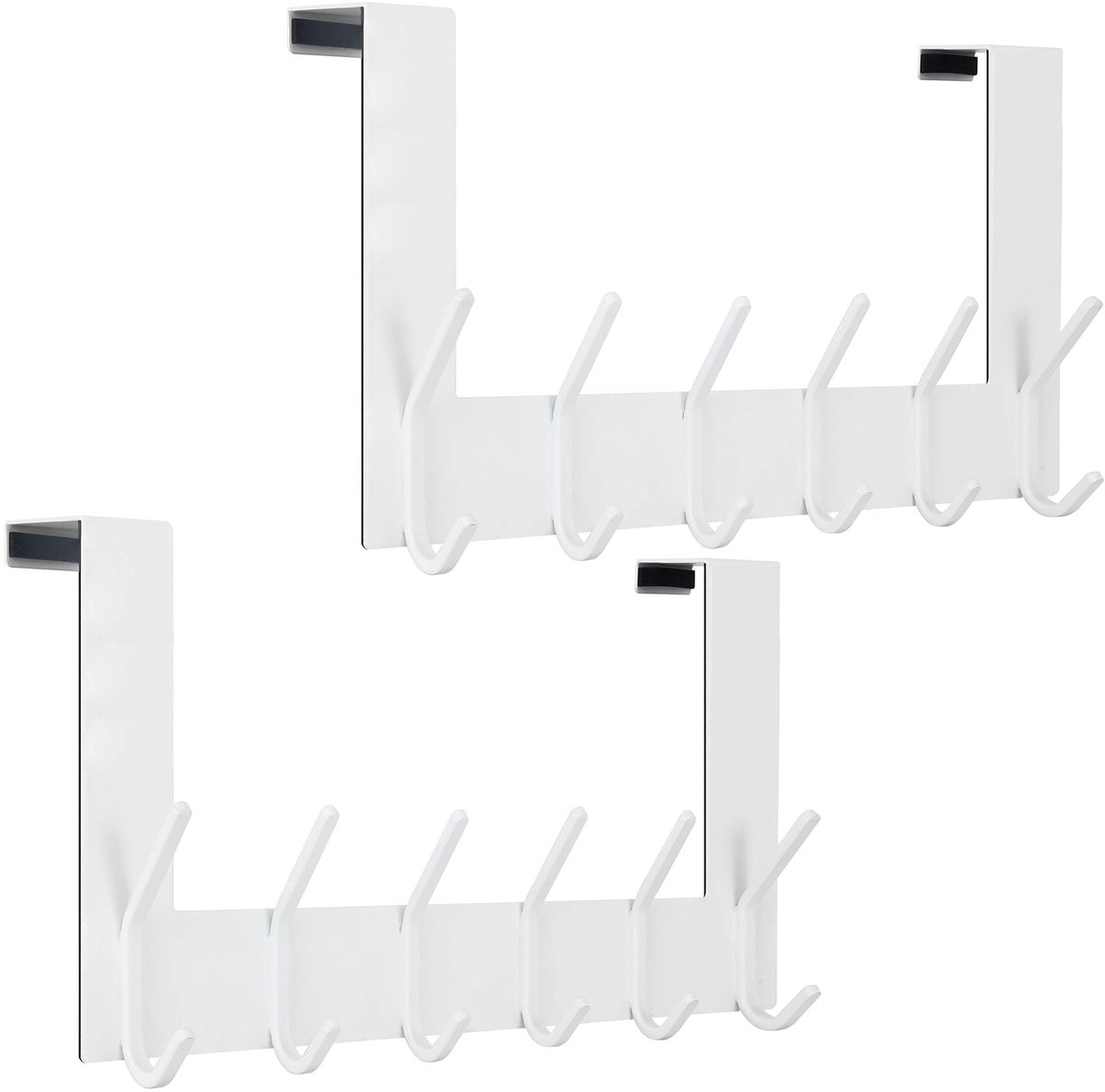 Omgoods - Over de Deur Hanger - Towel Rack met 6 Haken voor Handdoeken en Kleding