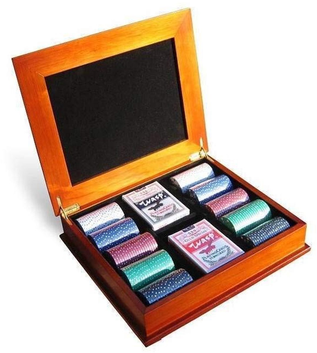 Omgoods - Opbergdoos 'Special Poker' - Houten Doos voor Poker Accessoires