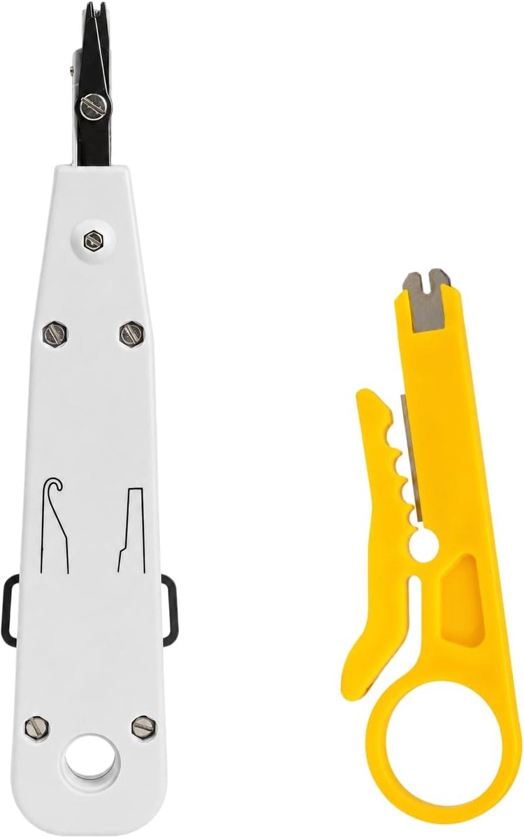 Plus opleggereedschap (Krone) voor Rj45/Rj11 netwerkdozen