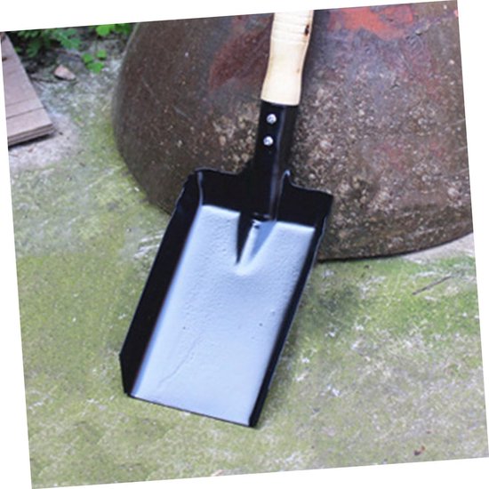 Mini-schep 2-delig - Tuingereedschap Set - Planten en Sneeuwruimen - IJzeren Schepkop - 41 x 10 x 5 cm - Zwart — afbeelding 3