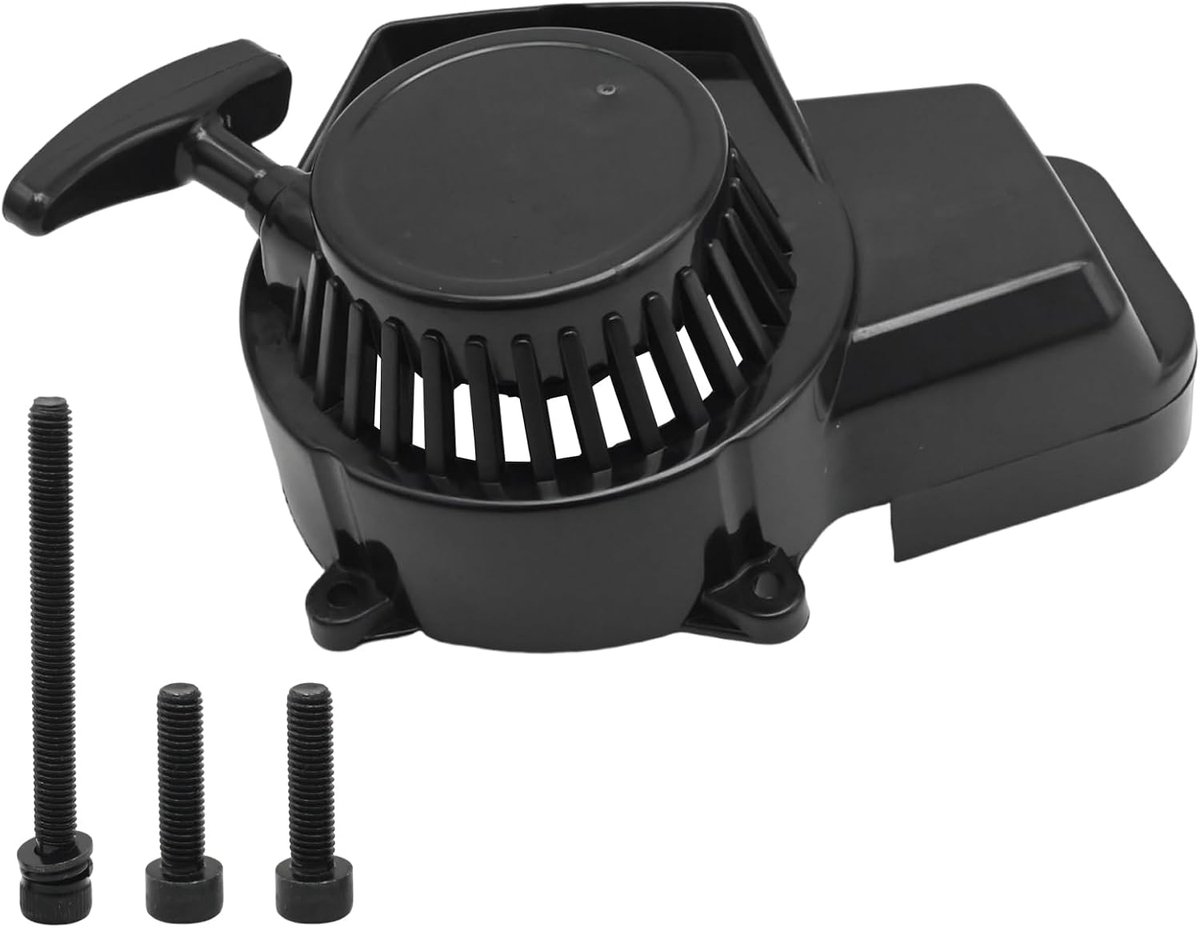 Recoil Trekstartmotor, Motormotor Recoil Startmotor, Vervanging voor 2 takt 43cc 47cc 49cc Pocket Bike ATV Mini Crossmotor