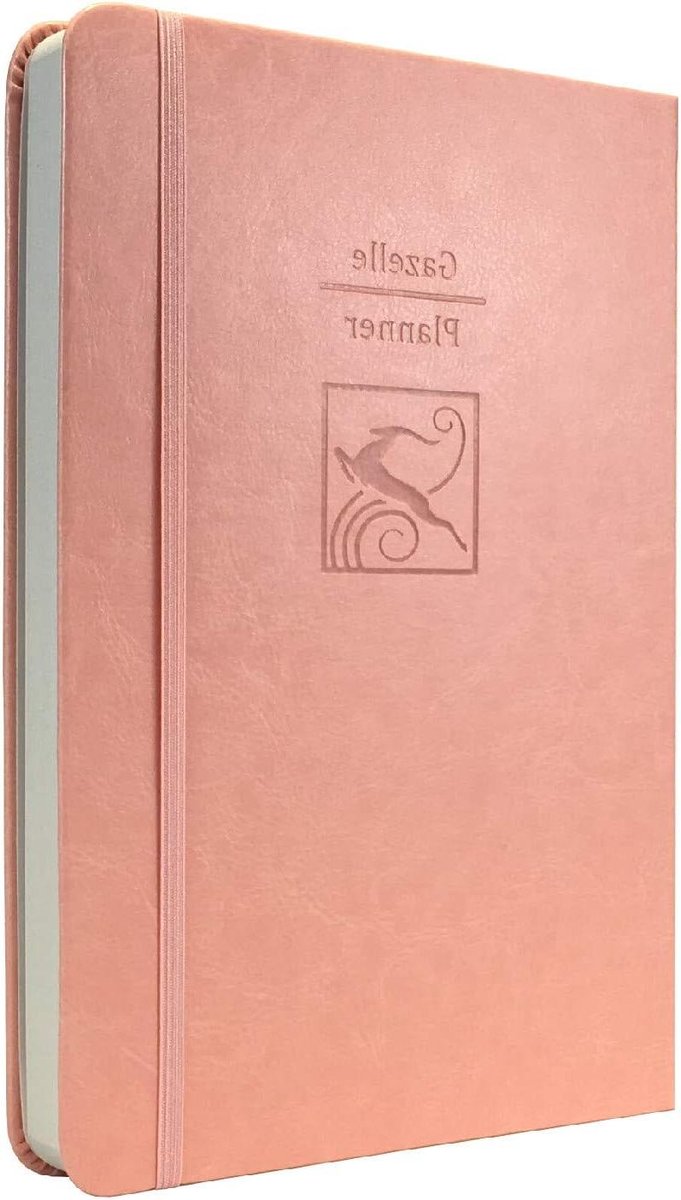 Dagelijkse Planner - Agenda Organizer - Doelen Behalen - Begeleid Planningssysteem - 6 x 9 Inch - Roze