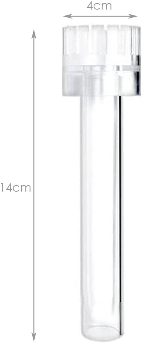 SnelShoppen - 2PCS Aquarium Oliescheider Acryl Vistuig Verwijdering Oliefilm en Afvoerpijp Ontvettingsfilm Mand Aquarium Filter