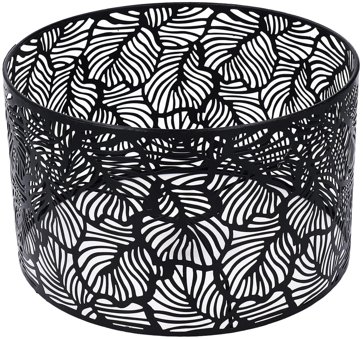 SnelShoppen - Lampenkap, Smeedijzeren Lampenkap Houtgegraveerd Boomvorm E14 Mini Lampenkap, voor Interieurdecoratie Chandelier Wandtafel Slaapkamer Be