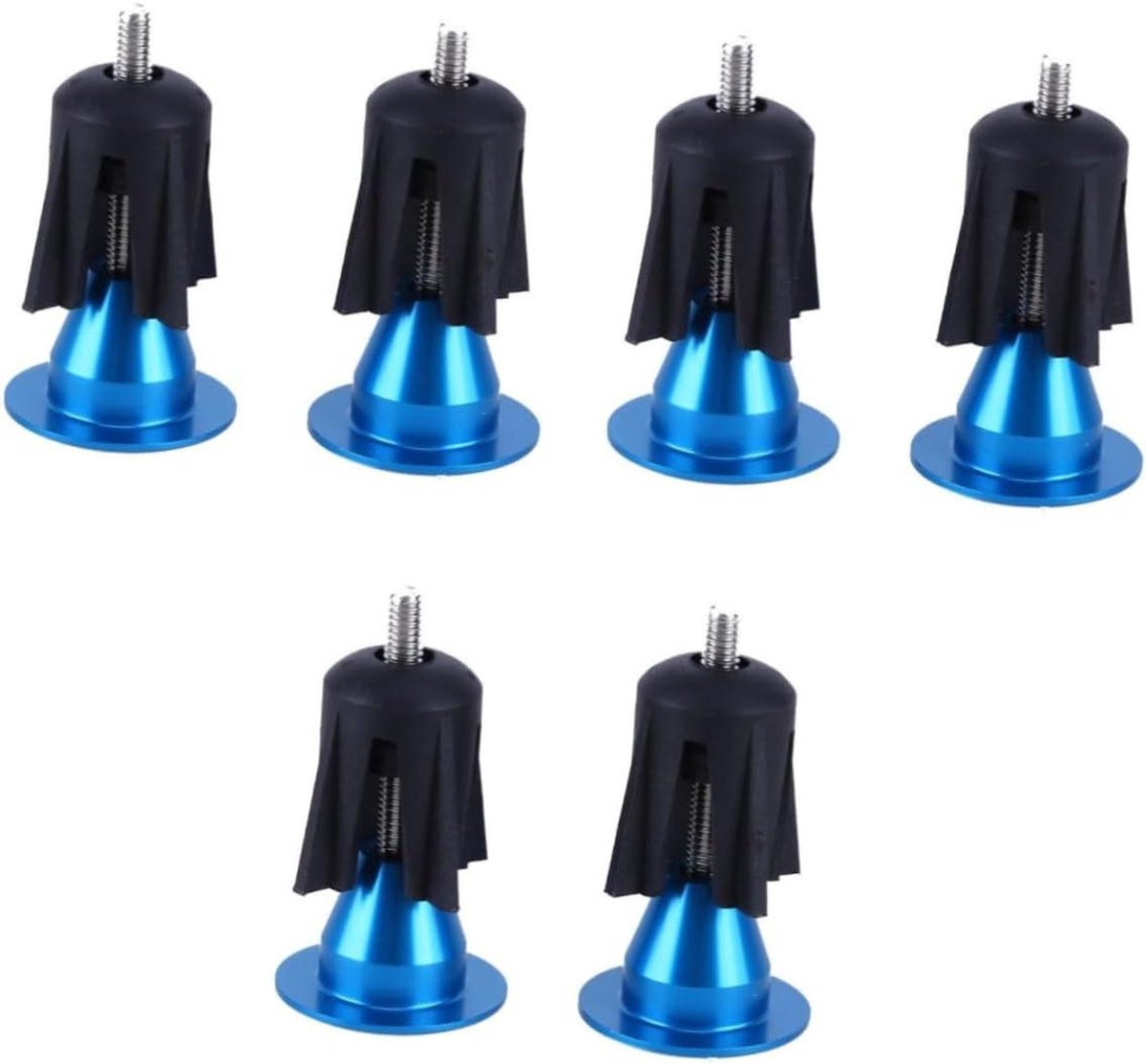 Fietshandvat Dopjes - Stuurdopjes Handvat - Fietsen Stijl - Comfortabel Grip - 3 stuks - Blauw
